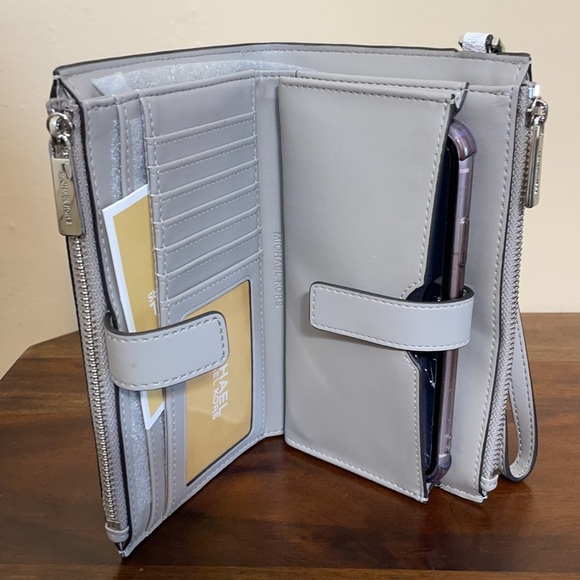 Michael Kors Jet Set double zip wristlet wallet - Picture 5 of 7